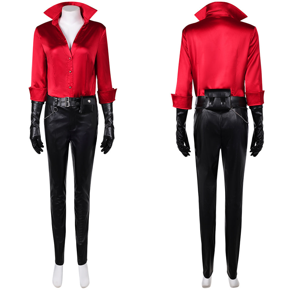 Ada Wong Resident Evil red Cosplay Costume Outfits