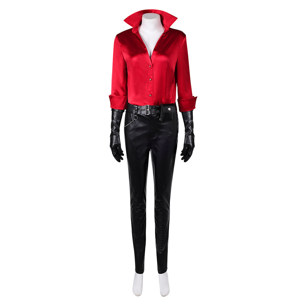 Ada Wong Resident Evil red Cosplay Costume Outfits