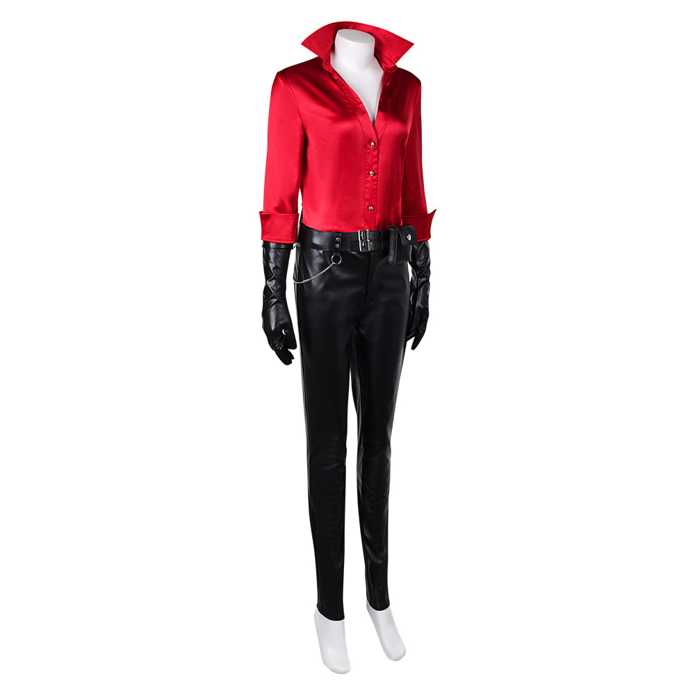 Ada Wong Resident Evil red Cosplay Costume Outfits