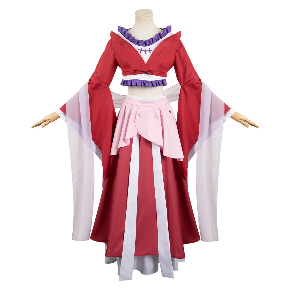 Anime Apothecary Diaries Maomao red Hanfu Cosplay Costume Outfits