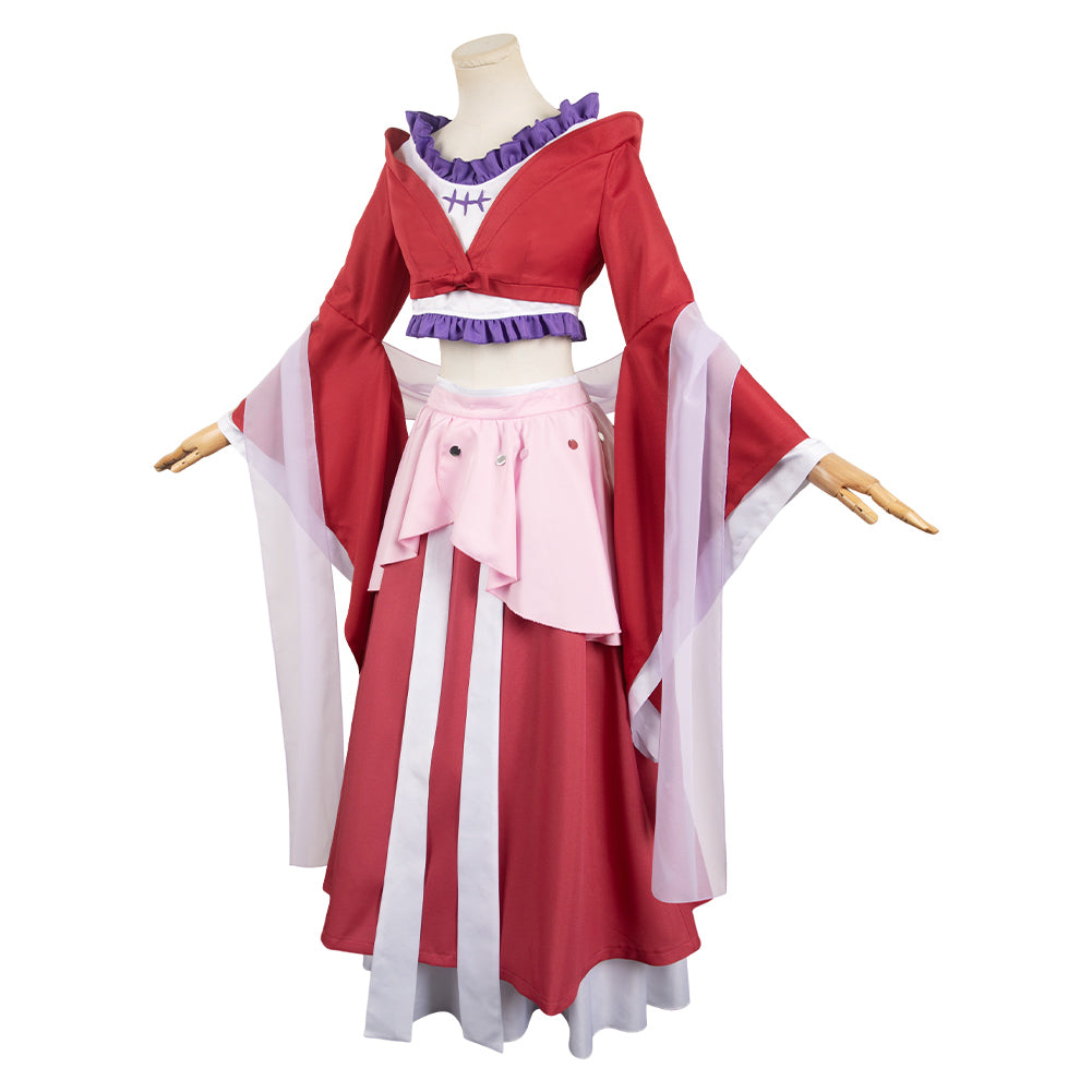 Anime Apothecary Diaries Maomao red Hanfu Cosplay Costume Outfits