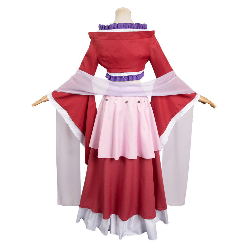 Anime Apothecary Diaries Maomao red Hanfu Cosplay Costume Outfits