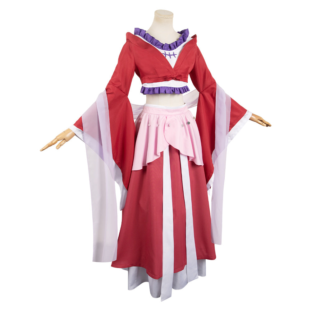 Anime Apothecary Diaries Maomao red Hanfu Cosplay Costume Outfits