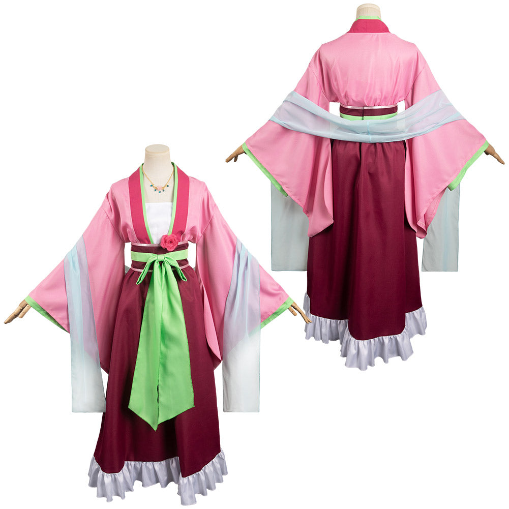 Anime The Apothecary Diaries Maomao Pink Hanfu Cosplay Costume