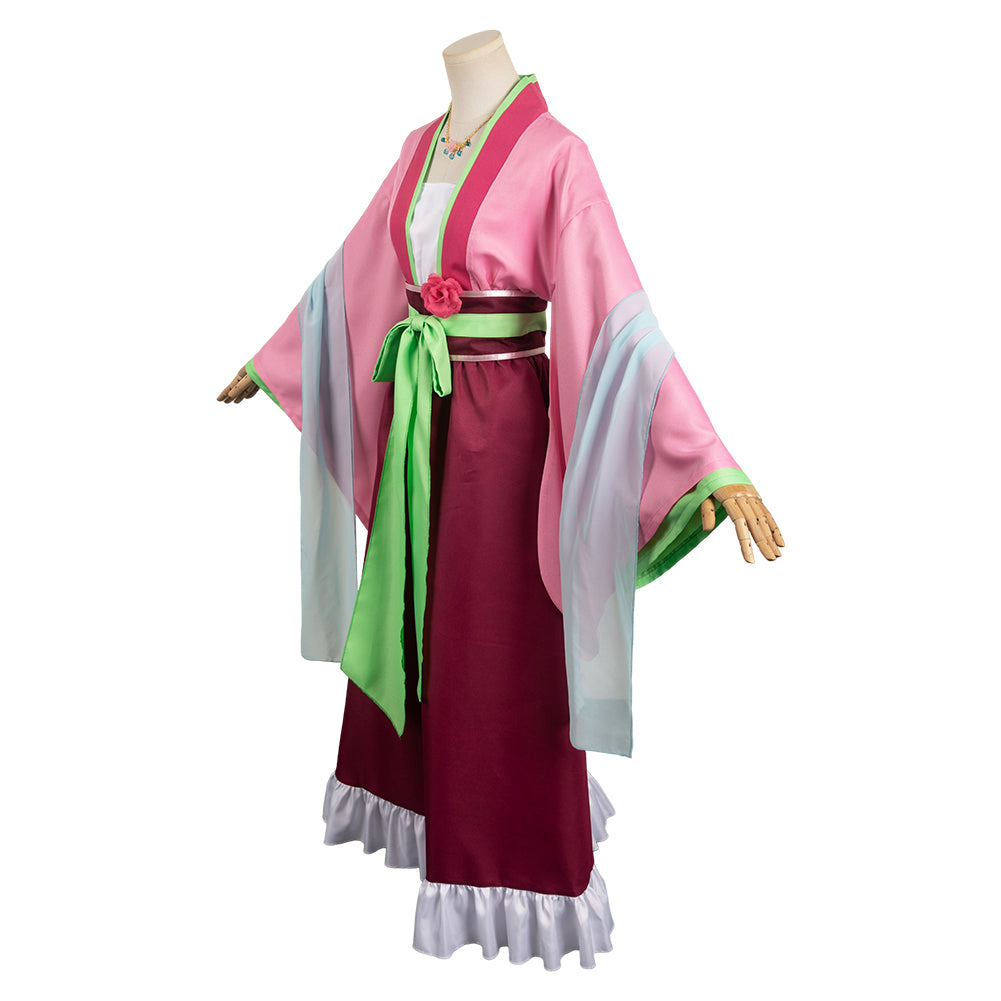 Anime The Apothecary Diaries Maomao Pink Hanfu Cosplay Costume