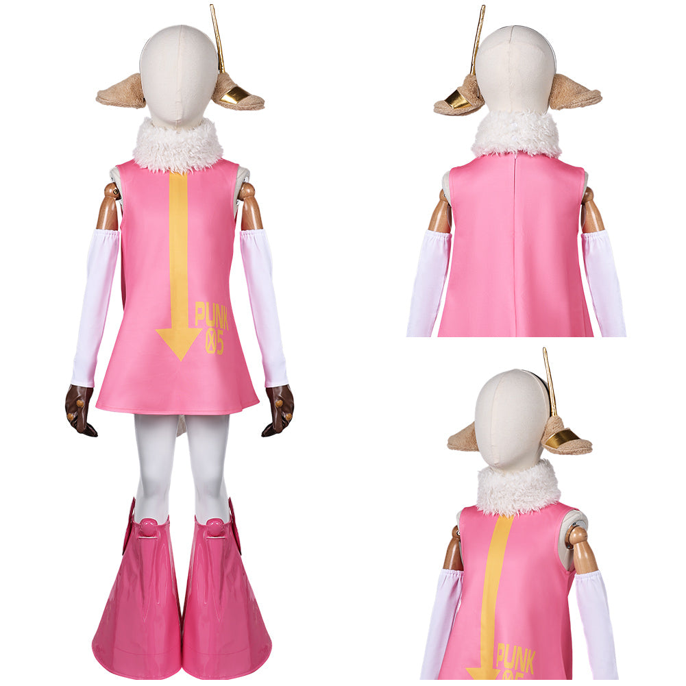 Kids One Piece Vegapunk/Atlas Cosplay Costume Halloween Carnival Outfits