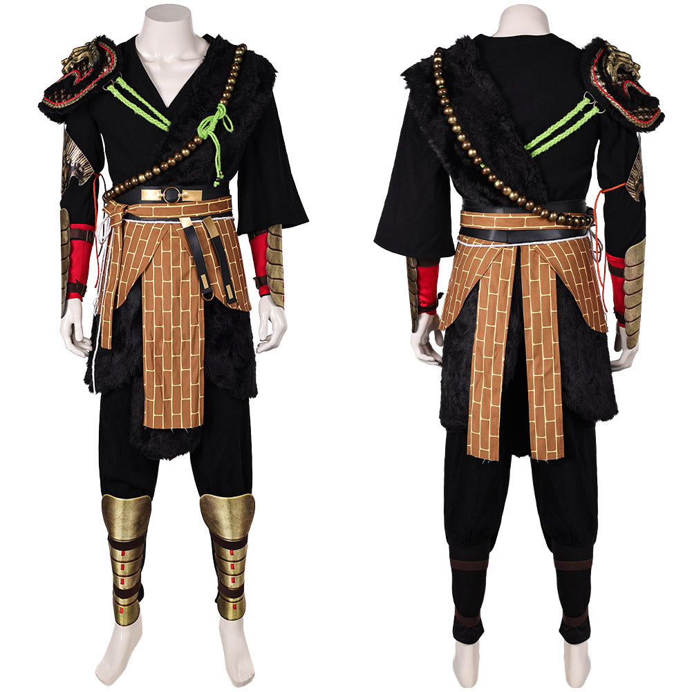 Black Myth: Wukong Wukong Black Outfit Cosplay Costume Outfits 