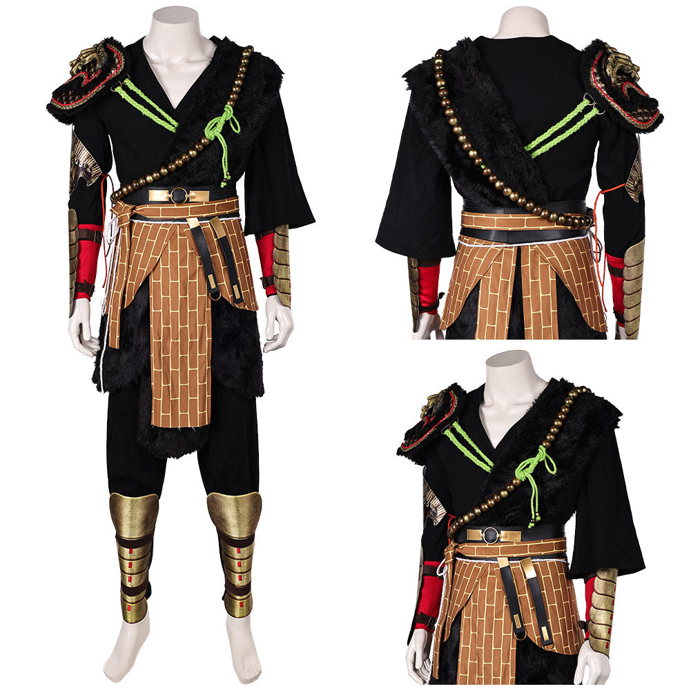 Black Myth: Wukong Wukong Black Outfit Cosplay Costume Outfits 