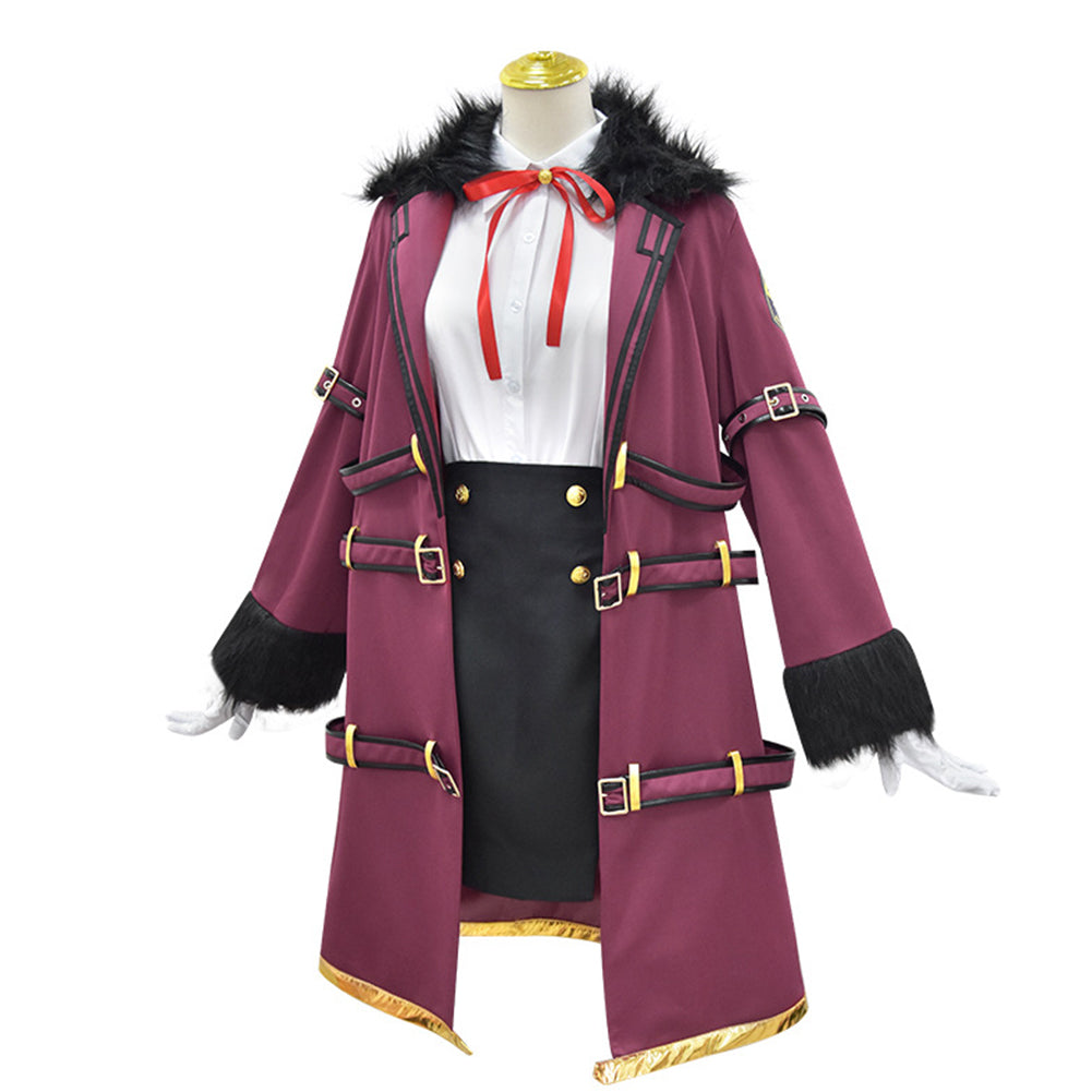 Blue Archive Rikuhachima Aru Costume Cosplay Outfits 