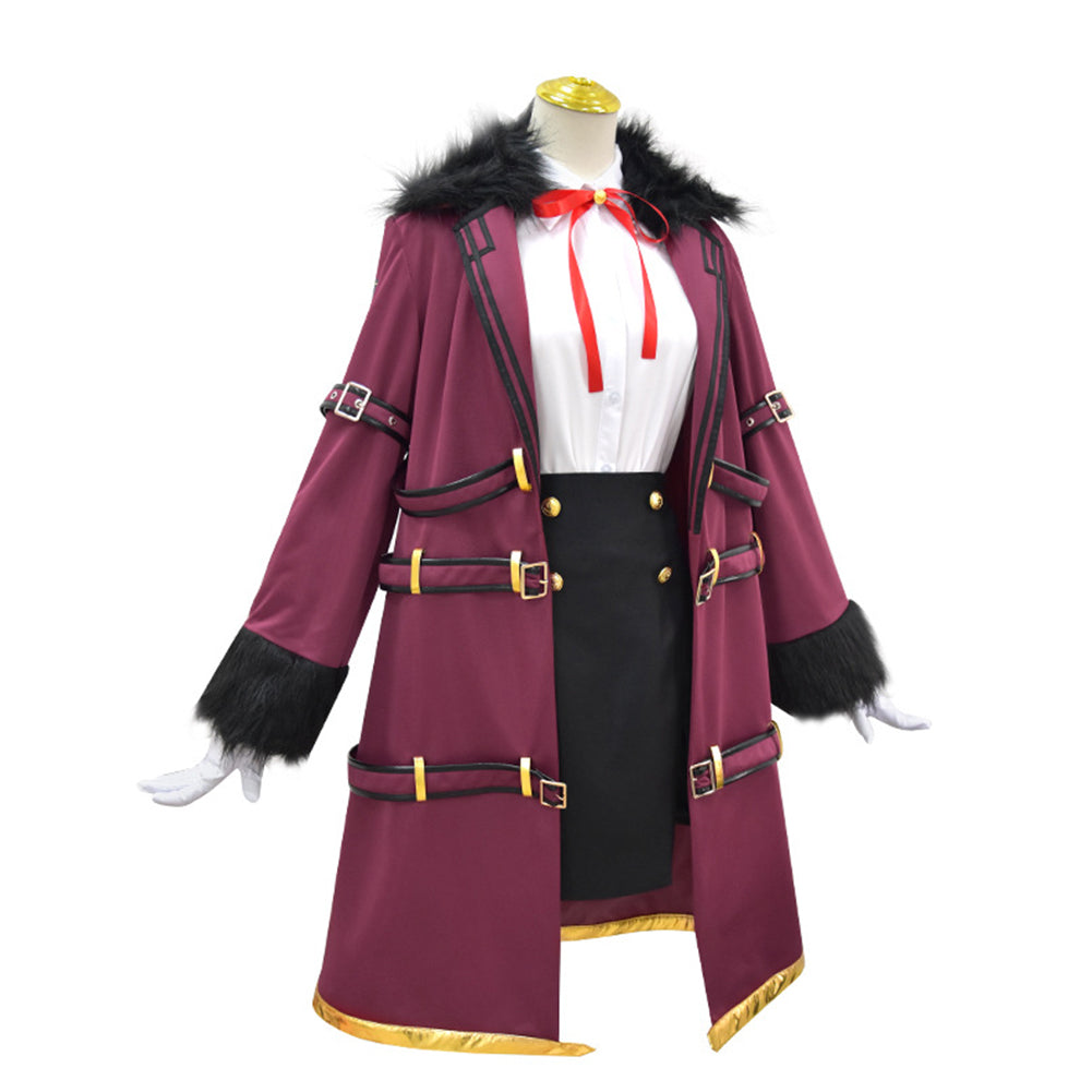 Blue Archive Rikuhachima Aru Costume Cosplay Outfits 