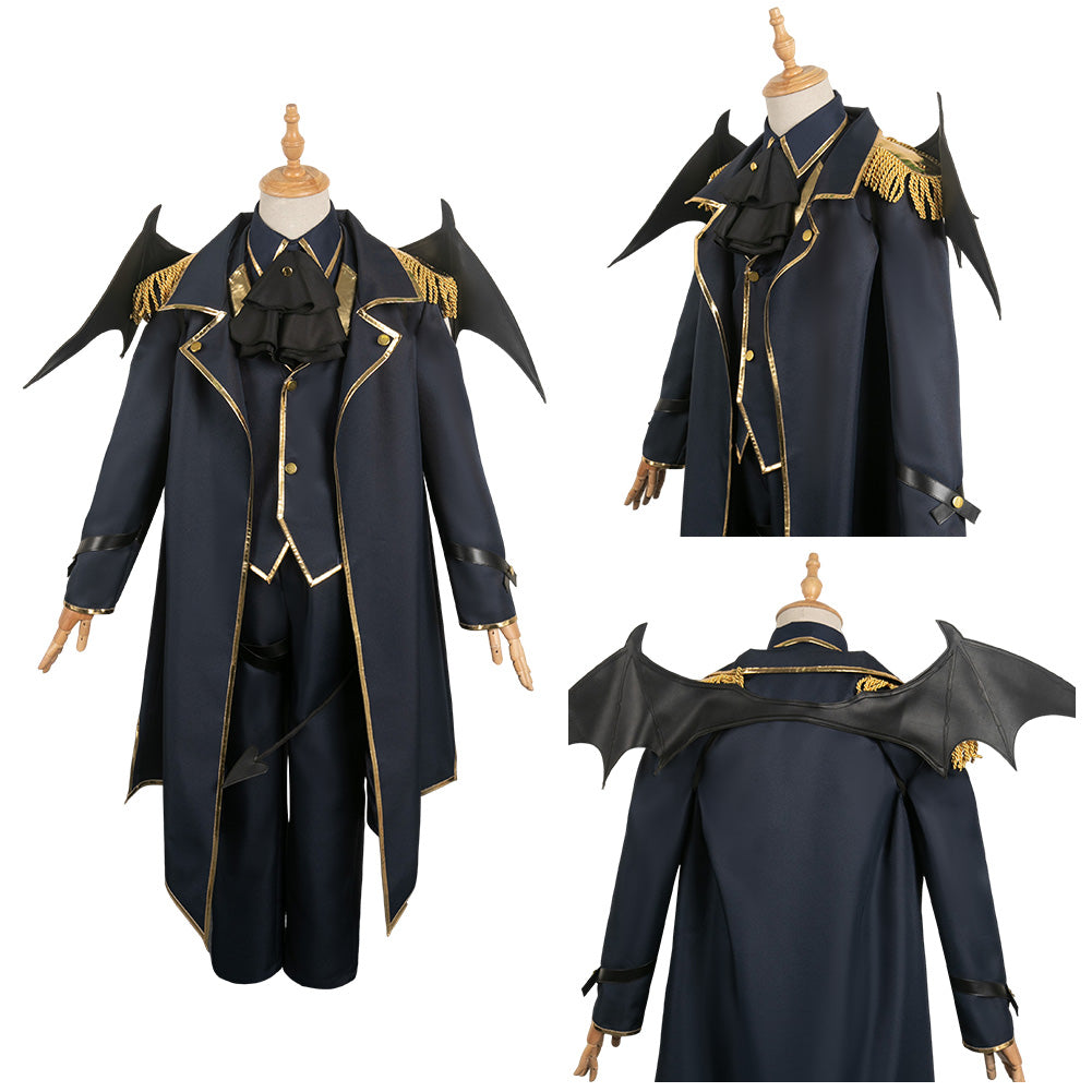 BLUE LOCK Nagi Seishiro Devil Halloween Cosplay Costume Outfits