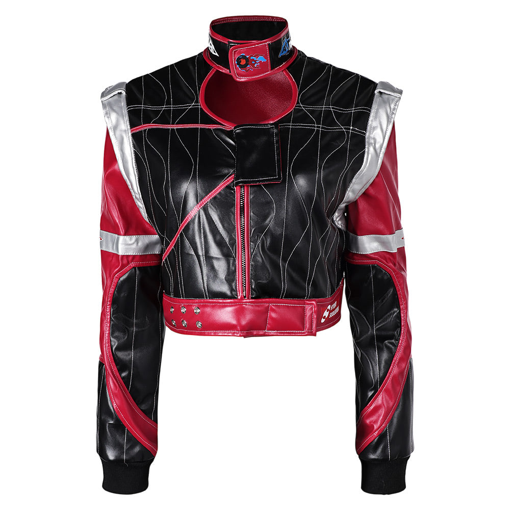 Cyberpunk PANAM PALMER Cosplay Costume Coat Outfits