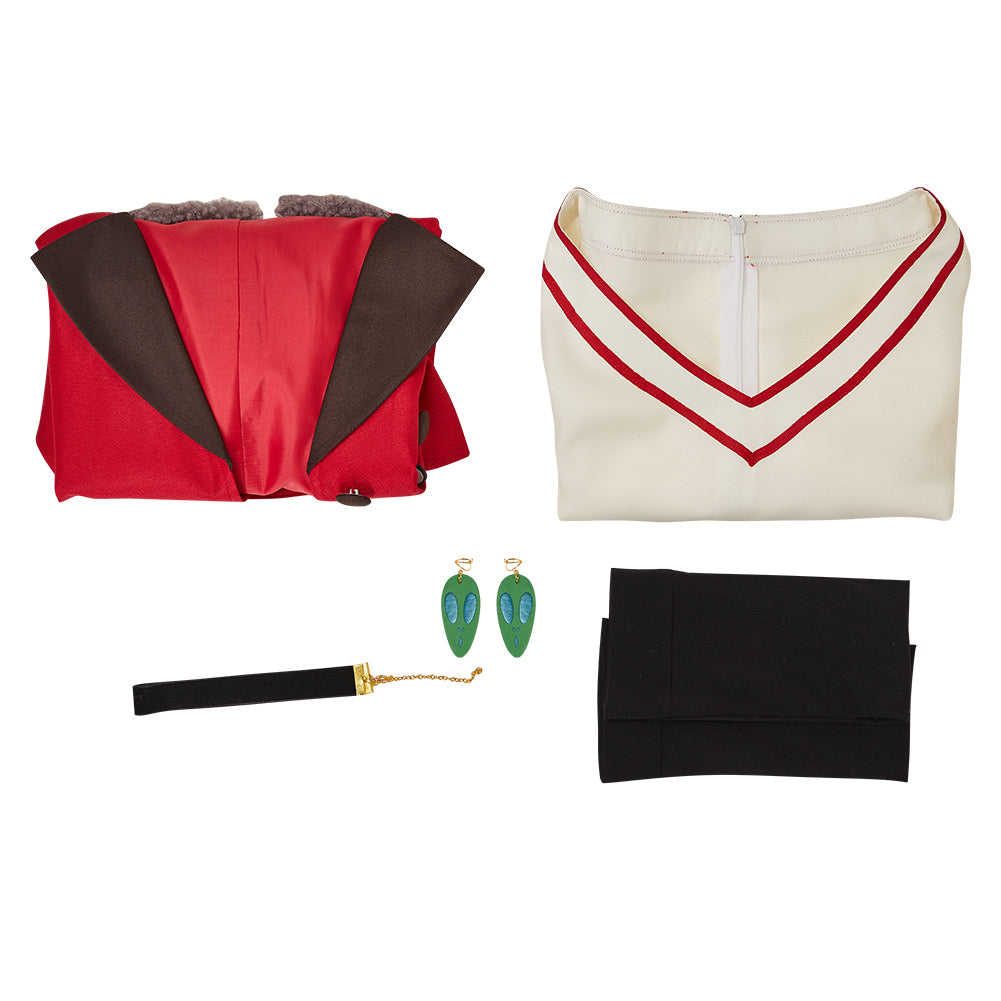 Dandadan Seiko Ayase red Costume Cosplay Outfits