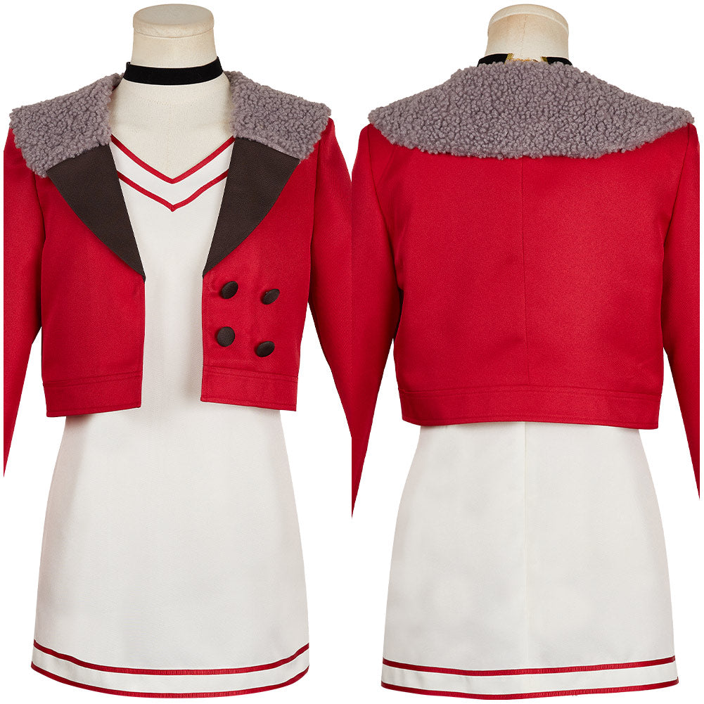 Dandadan Seiko Ayase red Costume Cosplay Outfits