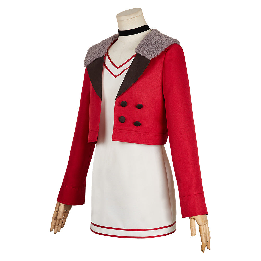 Dandadan Seiko Ayase red Costume Cosplay Outfits