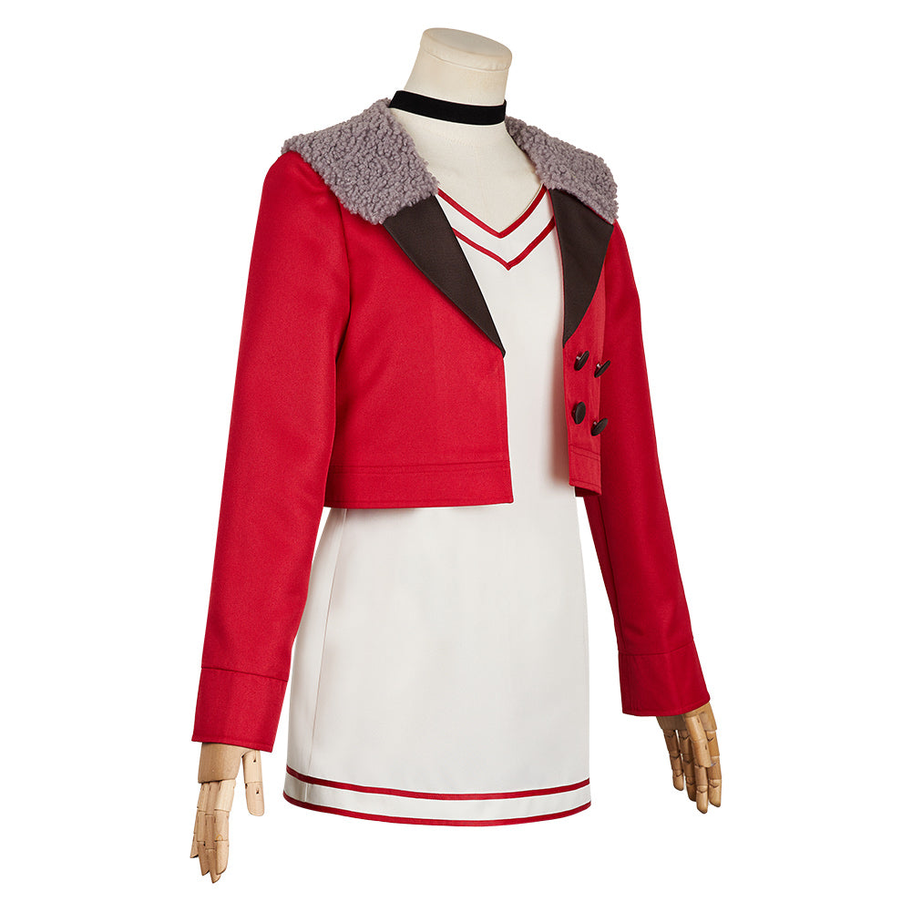 Dandadan Seiko Ayase red Costume Cosplay Outfits