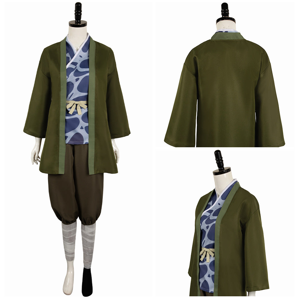 Delicious in Dungeon Izutsumi Kimono Cosplay Costume Outfits