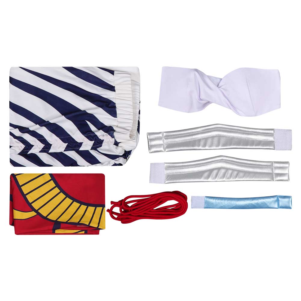 Elena Street Fighter Costume Cosplay Outfits