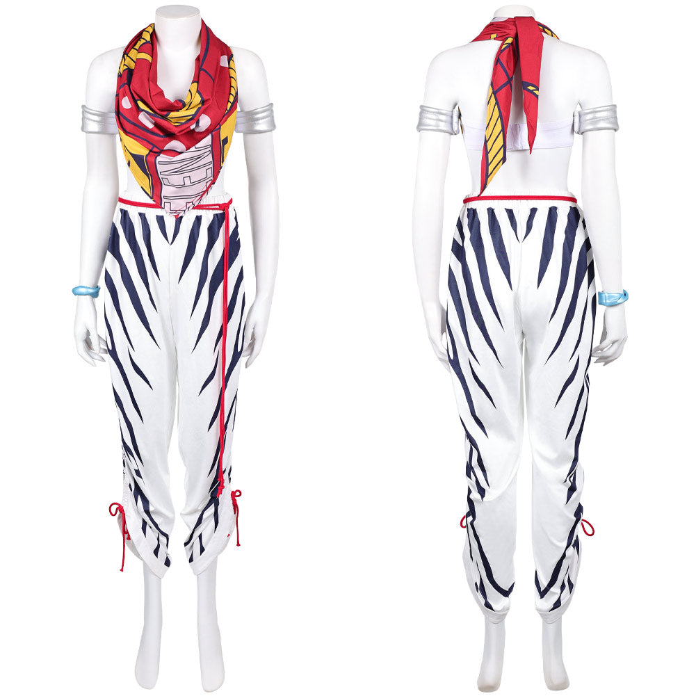Elena Street Fighter Costume Cosplay Outfits