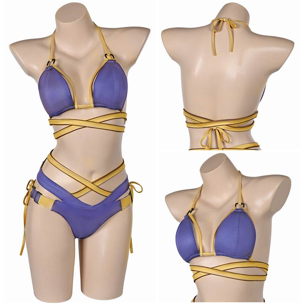 Eve Stellar Blade Swimsuit Cosplay Costume Outfits