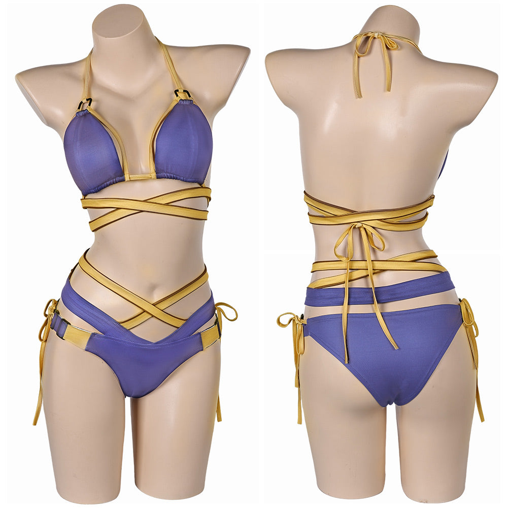 Eve Stellar Blade Swimsuit Cosplay Costume Outfits