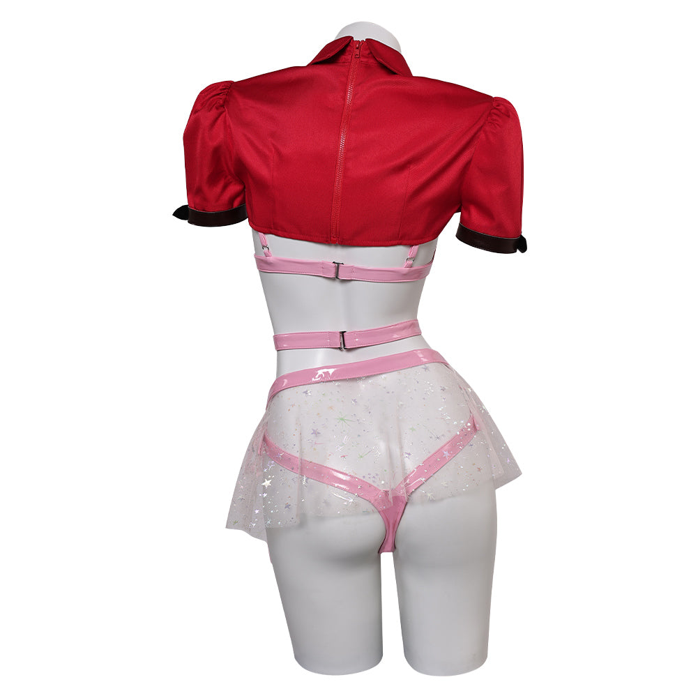 Final Fantasy Aerith Gainsborough Lingerie for Women Cosplay Costume Outfits