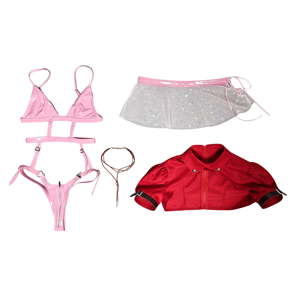 Final Fantasy Aerith Gainsborough Lingerie for Women Cosplay Costume Outfits