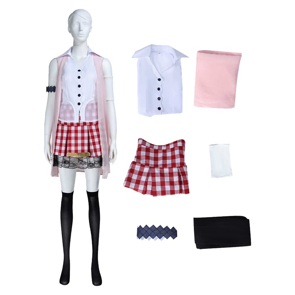 Final Fantasy Lightning Claire Farron Cosplay Costume Halloween Carnival Party Suit