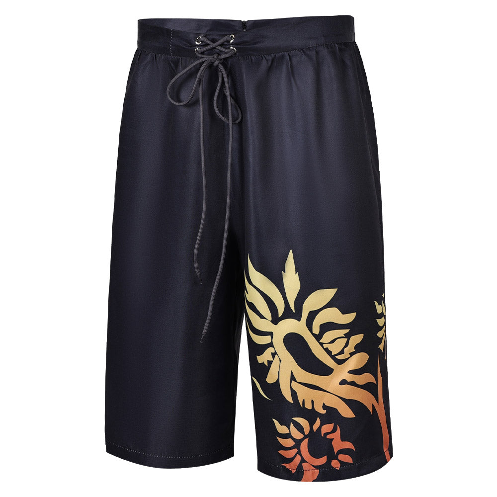 Final Fantasy Zack Fair Summer Shorts Cosplay Costume Outfits