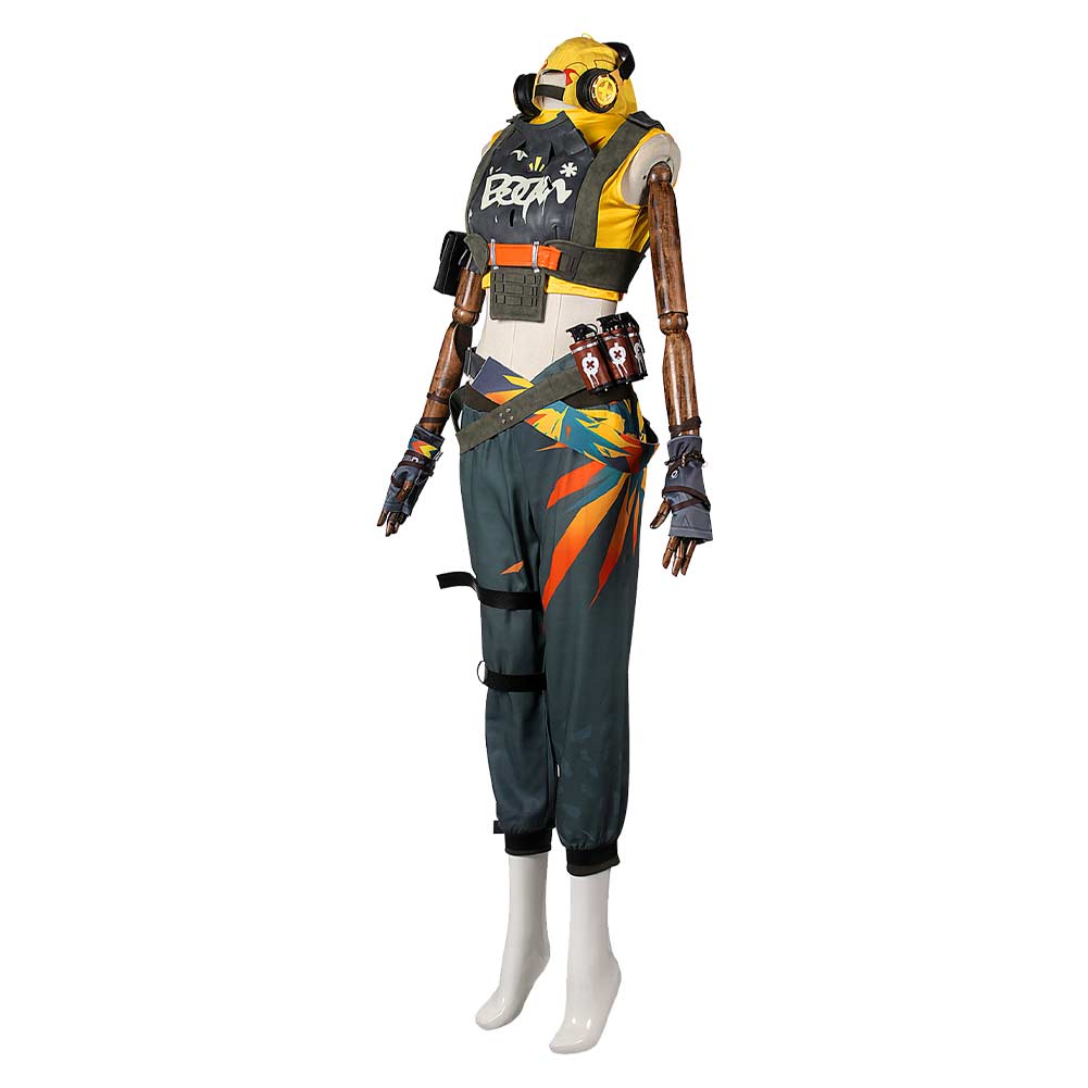 Game Valorant Raze Outfit Cosplay Costume