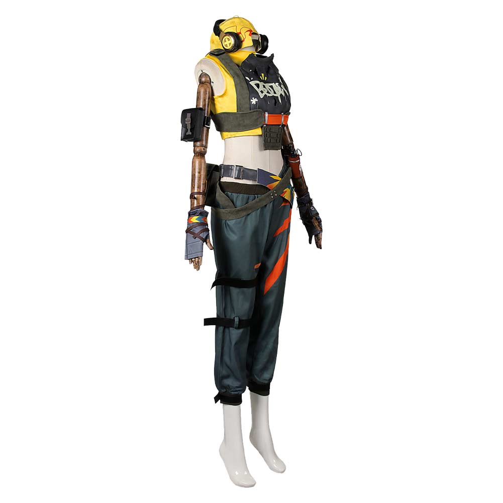 Game Valorant Raze Outfit Cosplay Costume