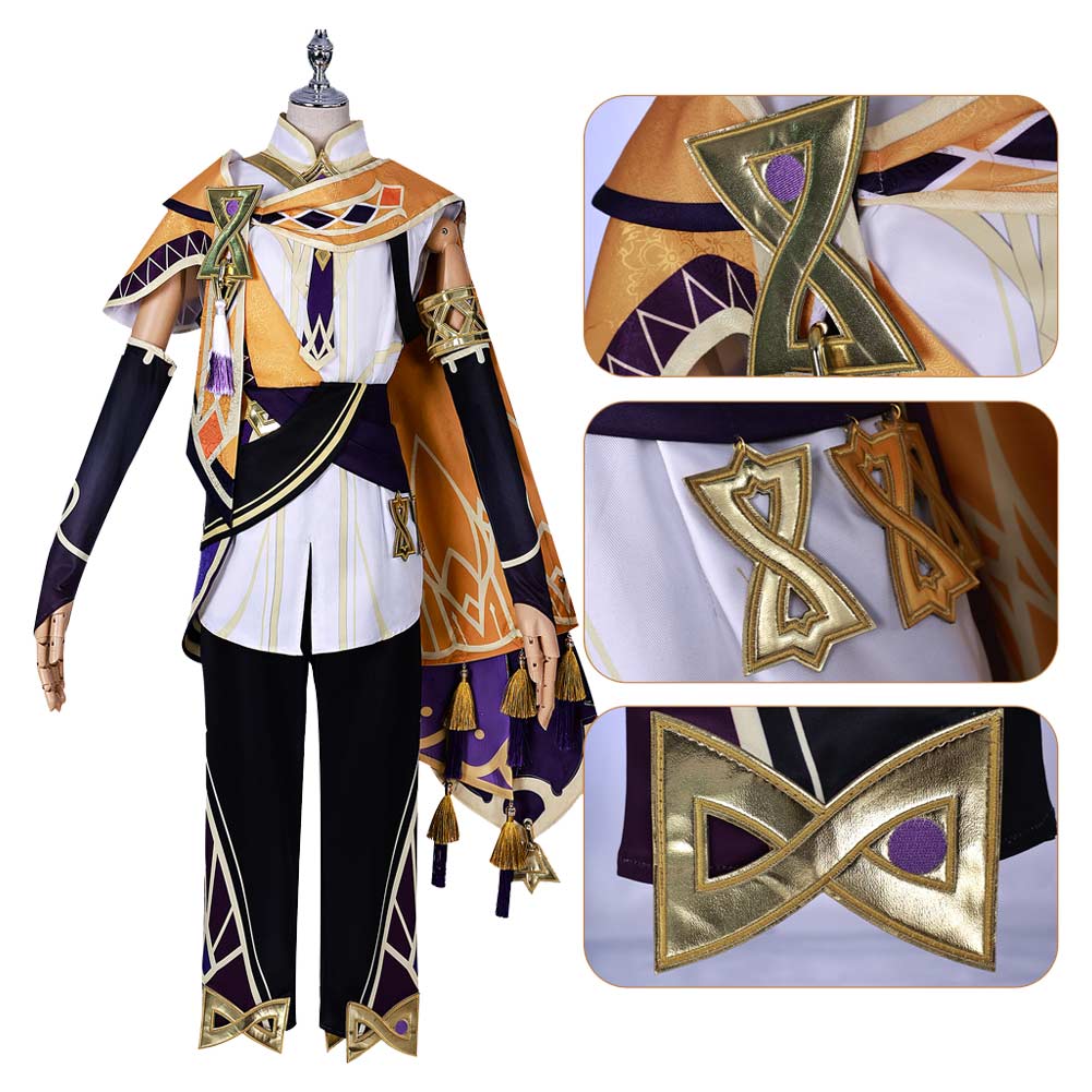 Genshin Impact Sethos Cosplay Costume Outfits