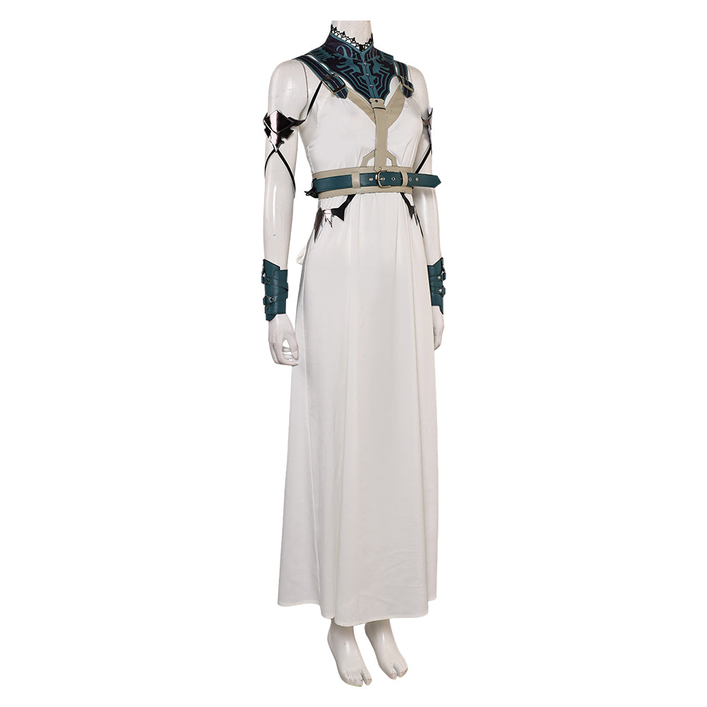 Gold Saucer Final Fantasy VII Aerith Cosplay Costume Outfits 