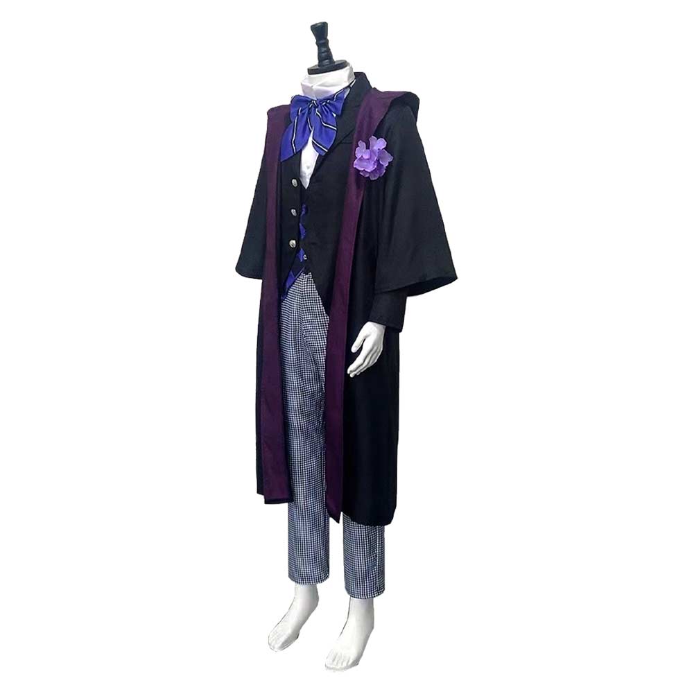 Gregory Violet Cosplay Costume  Kuroshitsuji Gregory Outfits