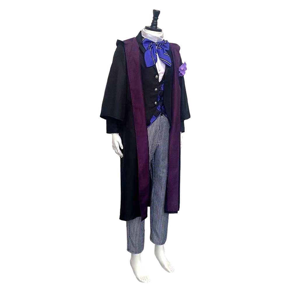 Gregory Violet Cosplay Costume  Kuroshitsuji Gregory Outfits