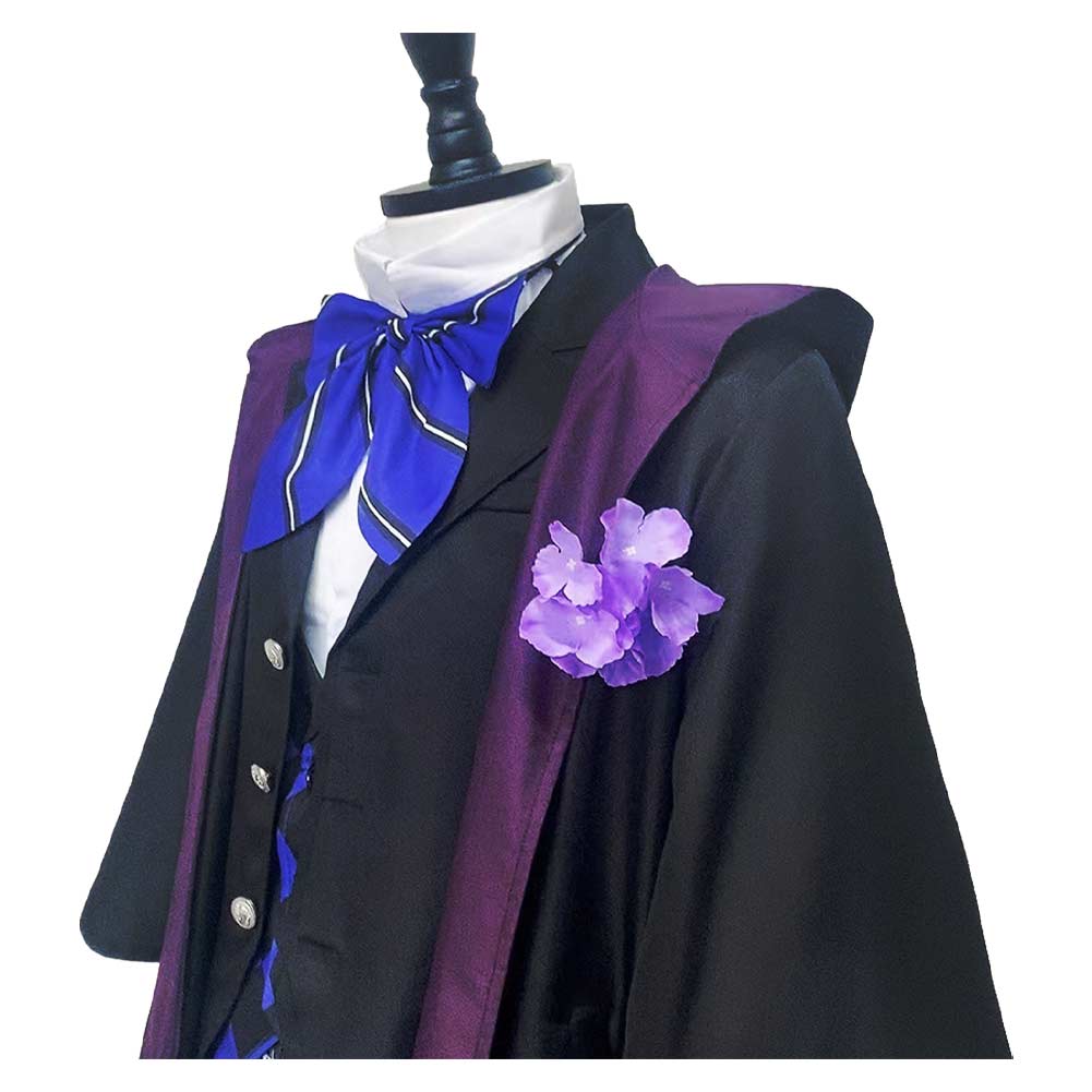 Gregory Violet Cosplay Costume  Kuroshitsuji Gregory Outfits