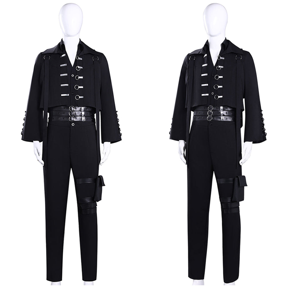 Tamon Face Group FACE Tamon Fukuhara black Outfit Tamon's B-Side Tamon Cosplay Co ...