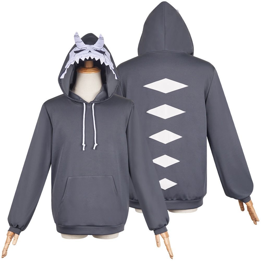 Hibino Kafka Hoodie Kaiju No.8 Cosplay Costume Outfits