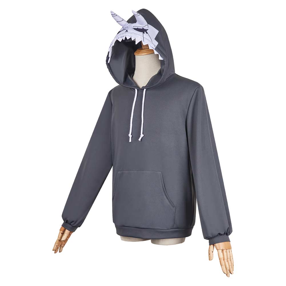 Hibino Kafka Hoodie Kaiju No.8 Cosplay Costume Outfits