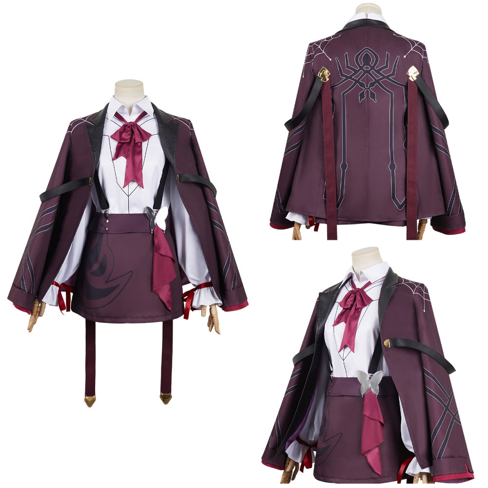 Honkai: Star Rail Kafka Uniform Cosplay Costume Outfits