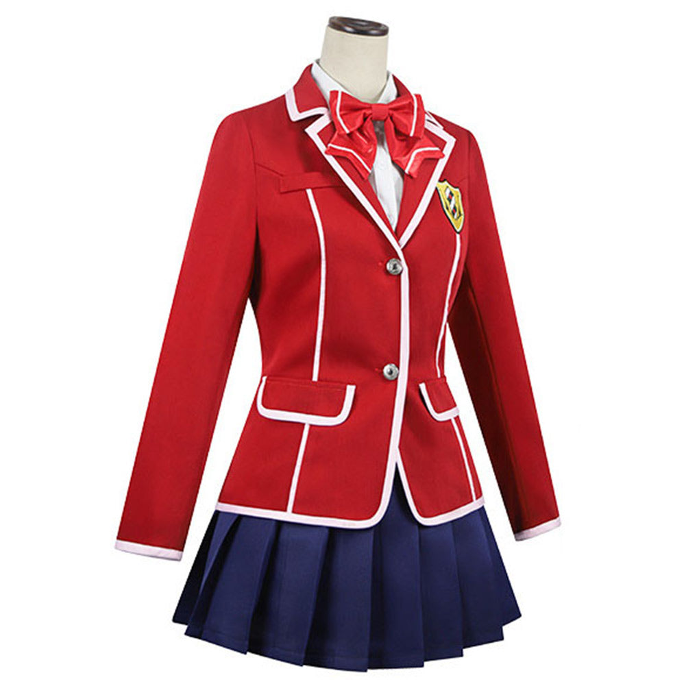 Inori Yuzuriha Guilty Crown Uniform Cosplay Costume Outfits