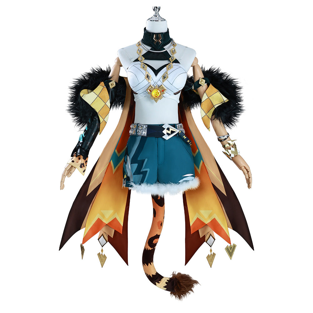 Genshin Impact Xilonen/Lore Cosplay Costume Outfits