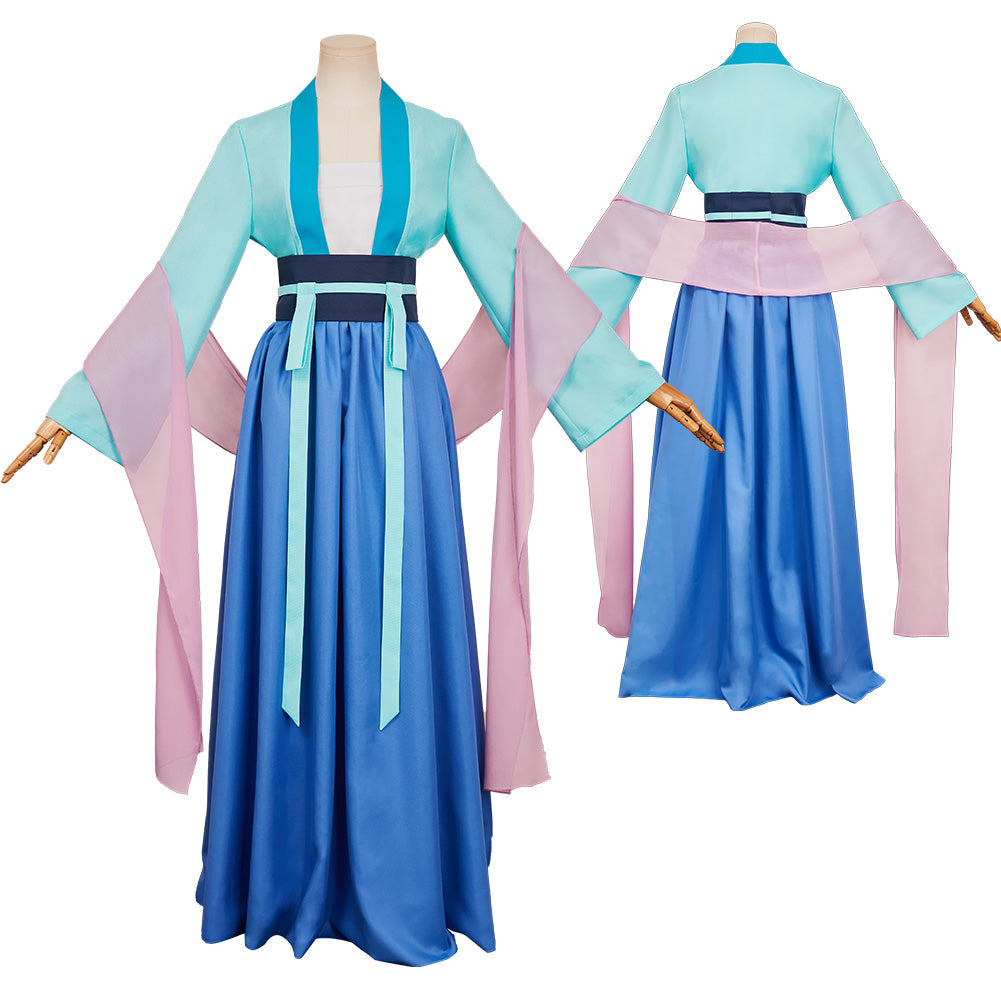 Maomao blue Hanfu The Apothecary Diaries Maomao Cosplay Costume Outfits