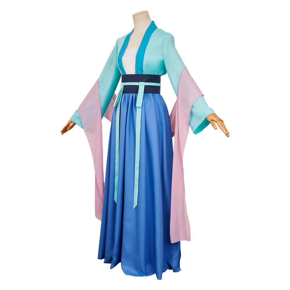 Maomao blue Hanfu The Apothecary Diaries Maomao Cosplay Costume Outfits