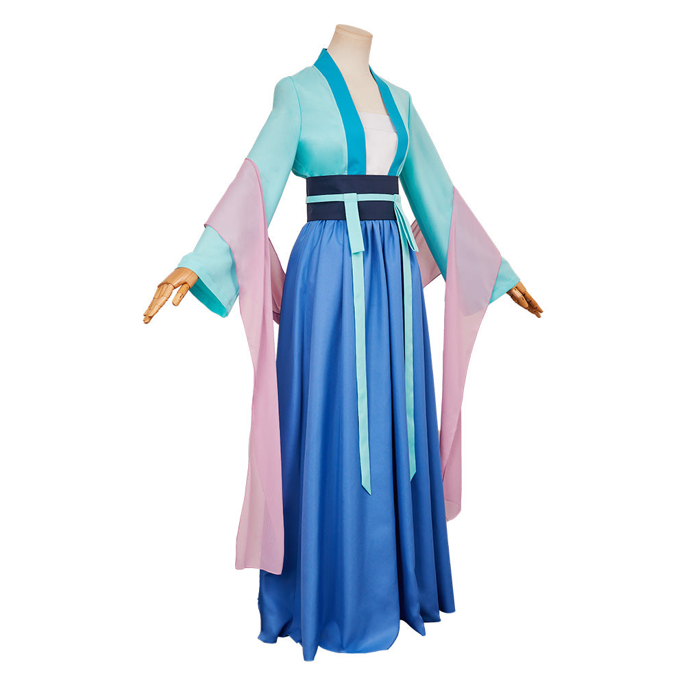Maomao blue Hanfu The Apothecary Diaries Maomao Cosplay Costume Outfits