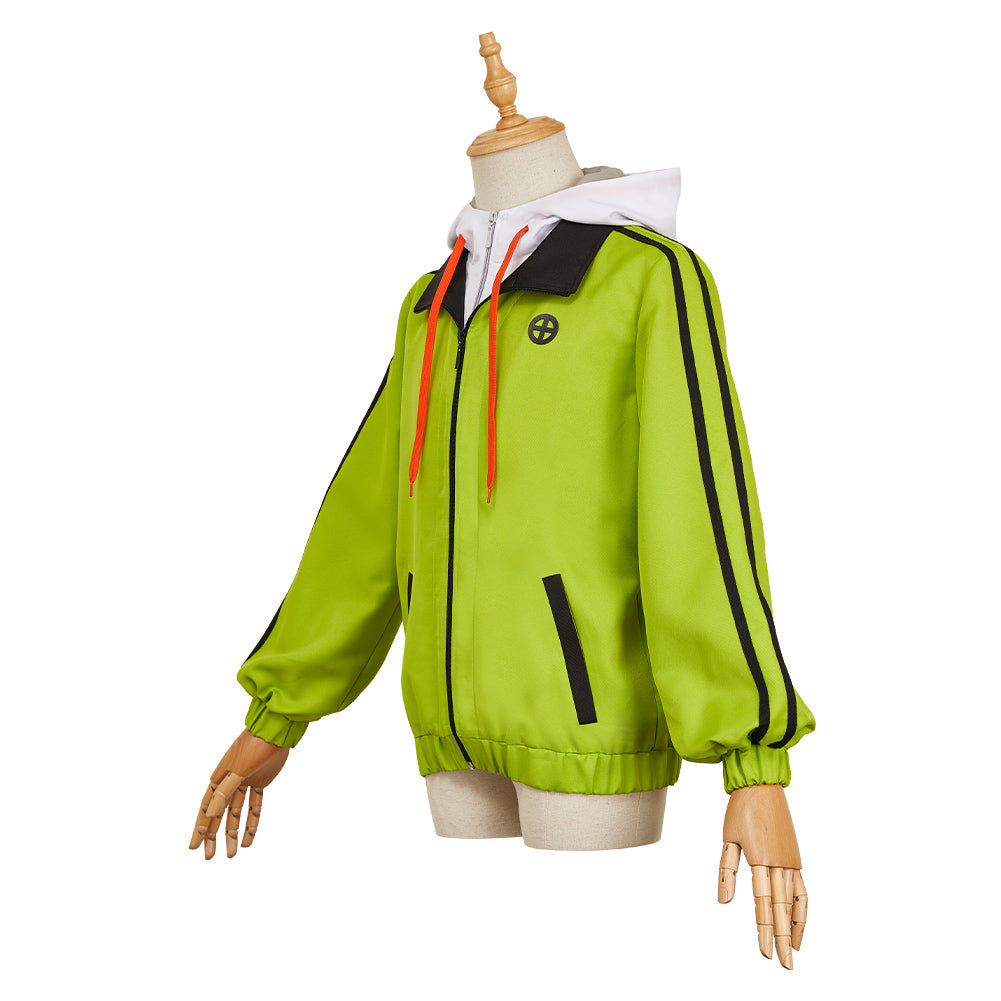 Medalist Tsukasa AKEURAJI green Jacket Cosplay Outfits