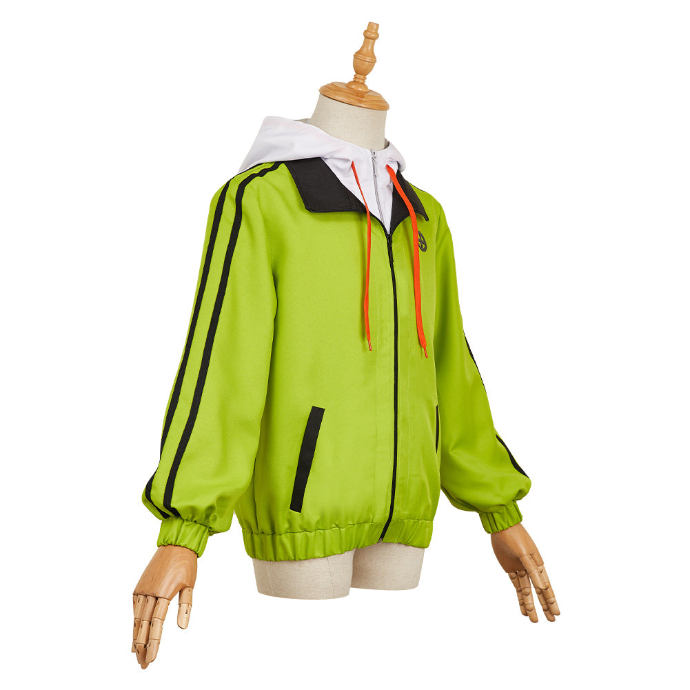 Medalist Tsukasa AKEURAJI green Jacket Cosplay Outfits