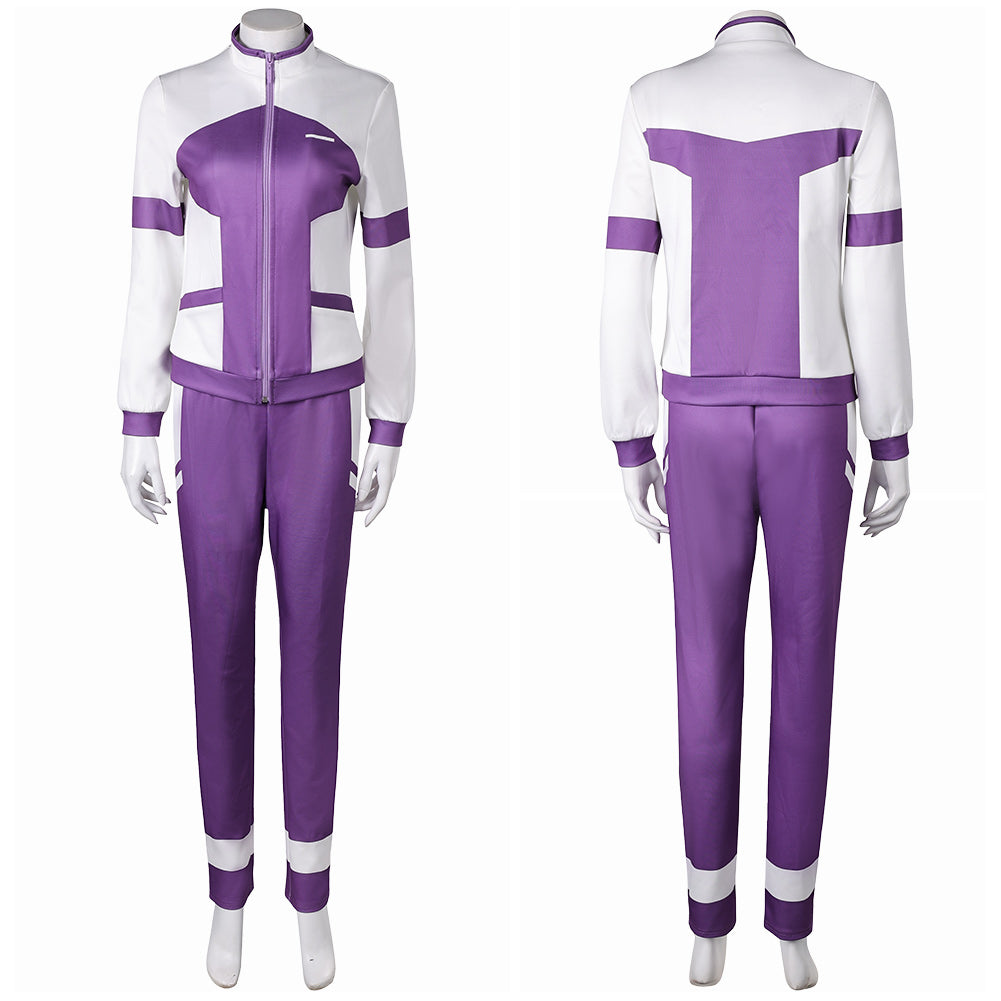 Mejiro McQueen Purple Sport Outfits Uma Musume Mejiro Cosplay Costume