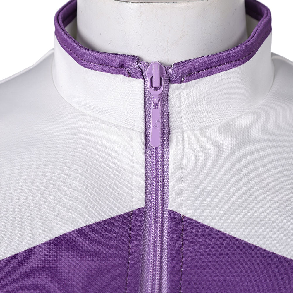 Mejiro McQueen Purple Sport Outfits Uma Musume Mejiro Cosplay Costume