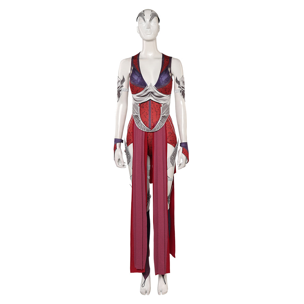 Mortal Kombat Nitara vampire who Cosplay Halloween Carnival Costume